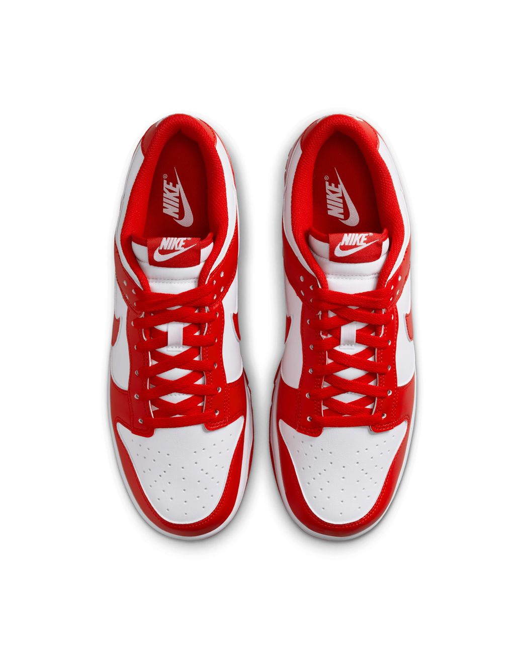 Nike Red Dunk Low Retro Shoes for men