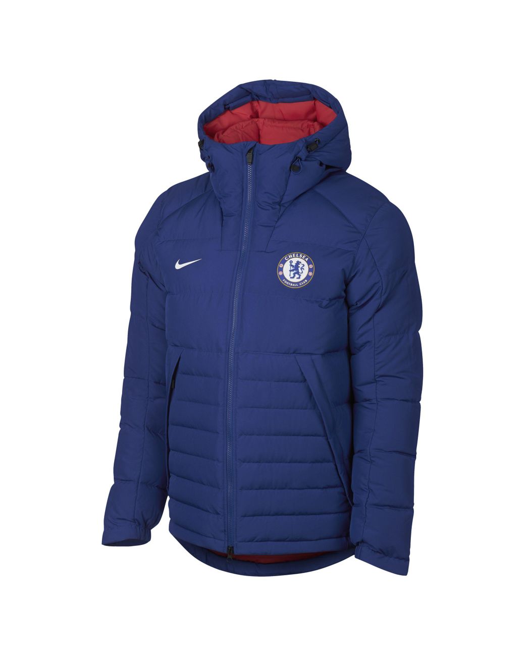 Nike Chelsea Fc Down Jacket in Blue for Men | Lyst UK