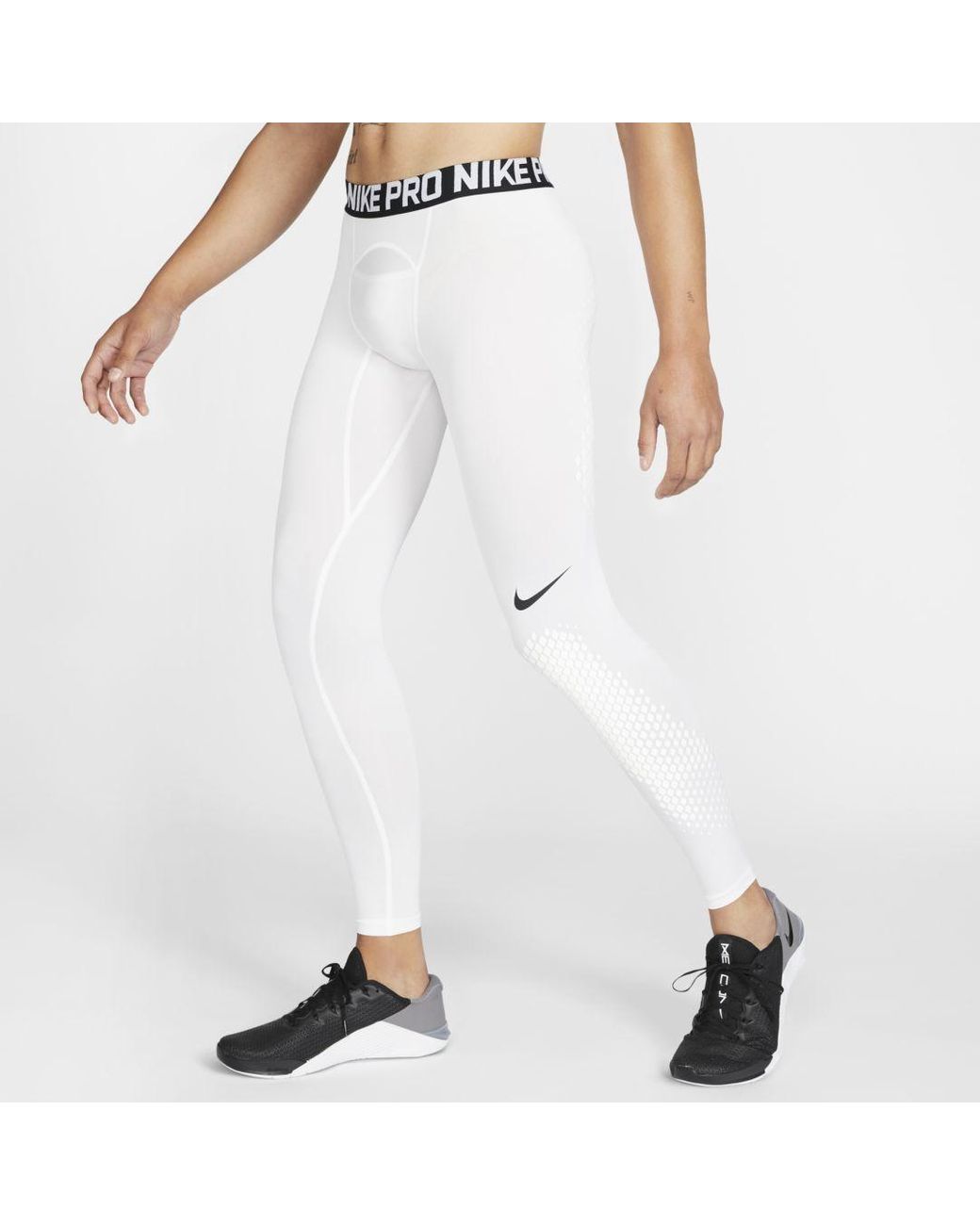 Nike Pro Slider Baseball Tights in White for Men - Lyst