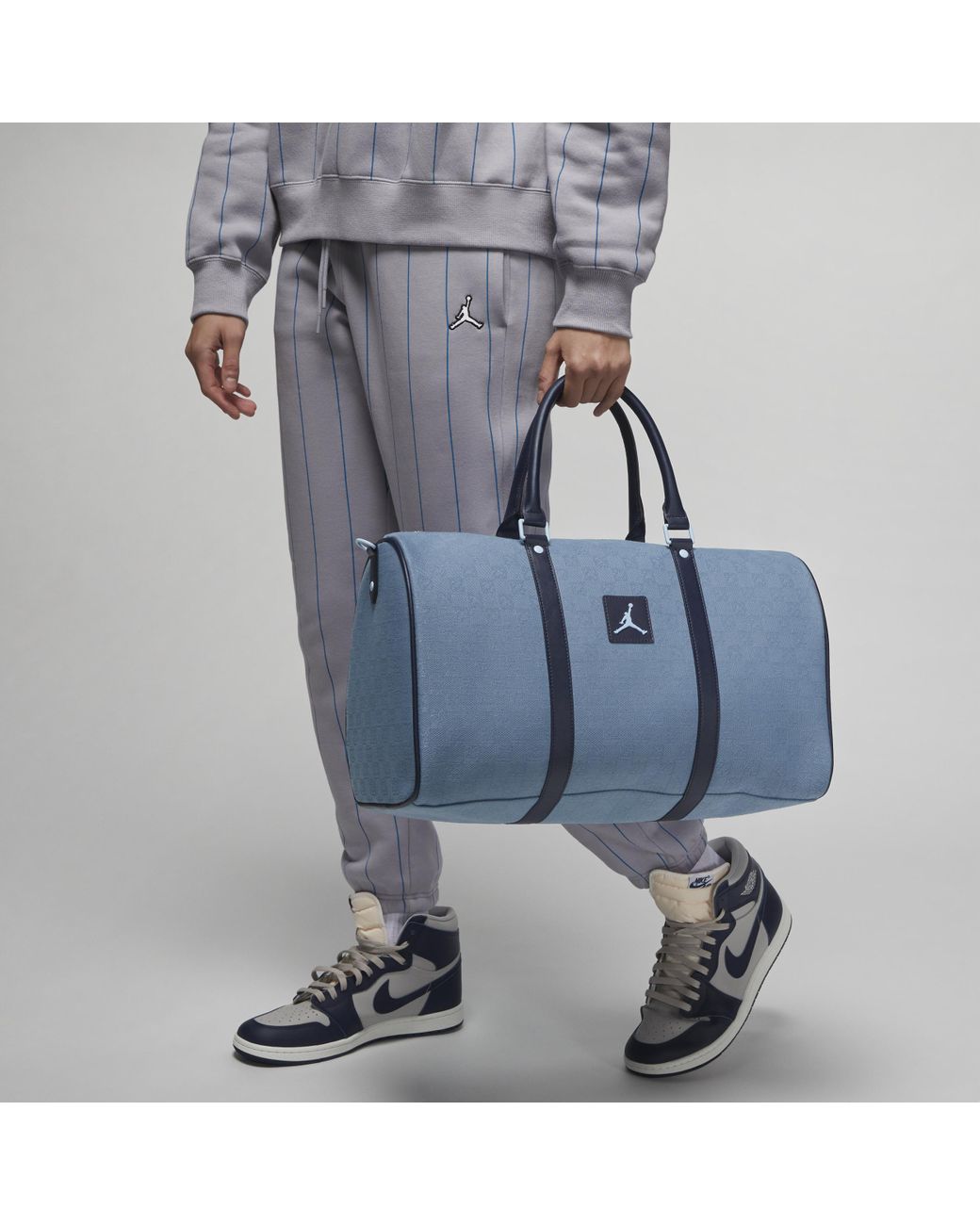 Jordan Monogram Duffel Bag (25L) in Blue