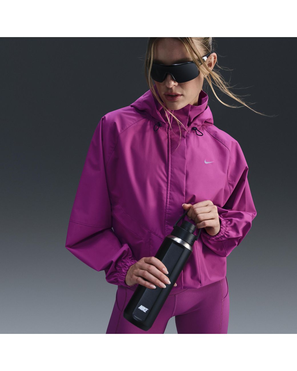 Nike Storm Fit Swift フード付きジャケット ピンク Hooded jacket Nike Storm-FIT Swift - Top4Running.com