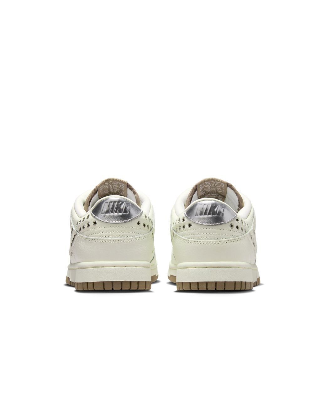 Nike White Dunk Low Shoes
