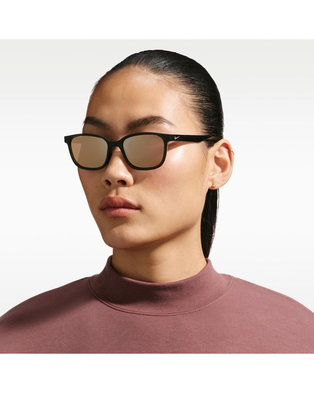 Nike Brown Flash Polarized Sunglasses