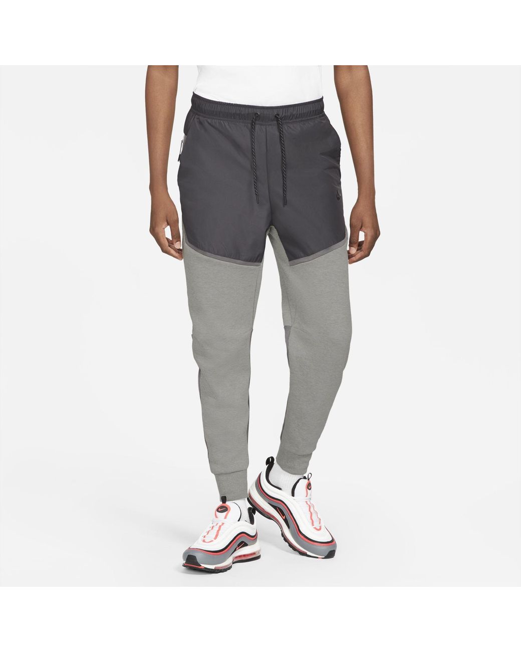 kleding sieraden Buiten adem Nike Sportswear Tech Fleece Geweven joggingbroek in het Grijs voor heren |  Lyst NL