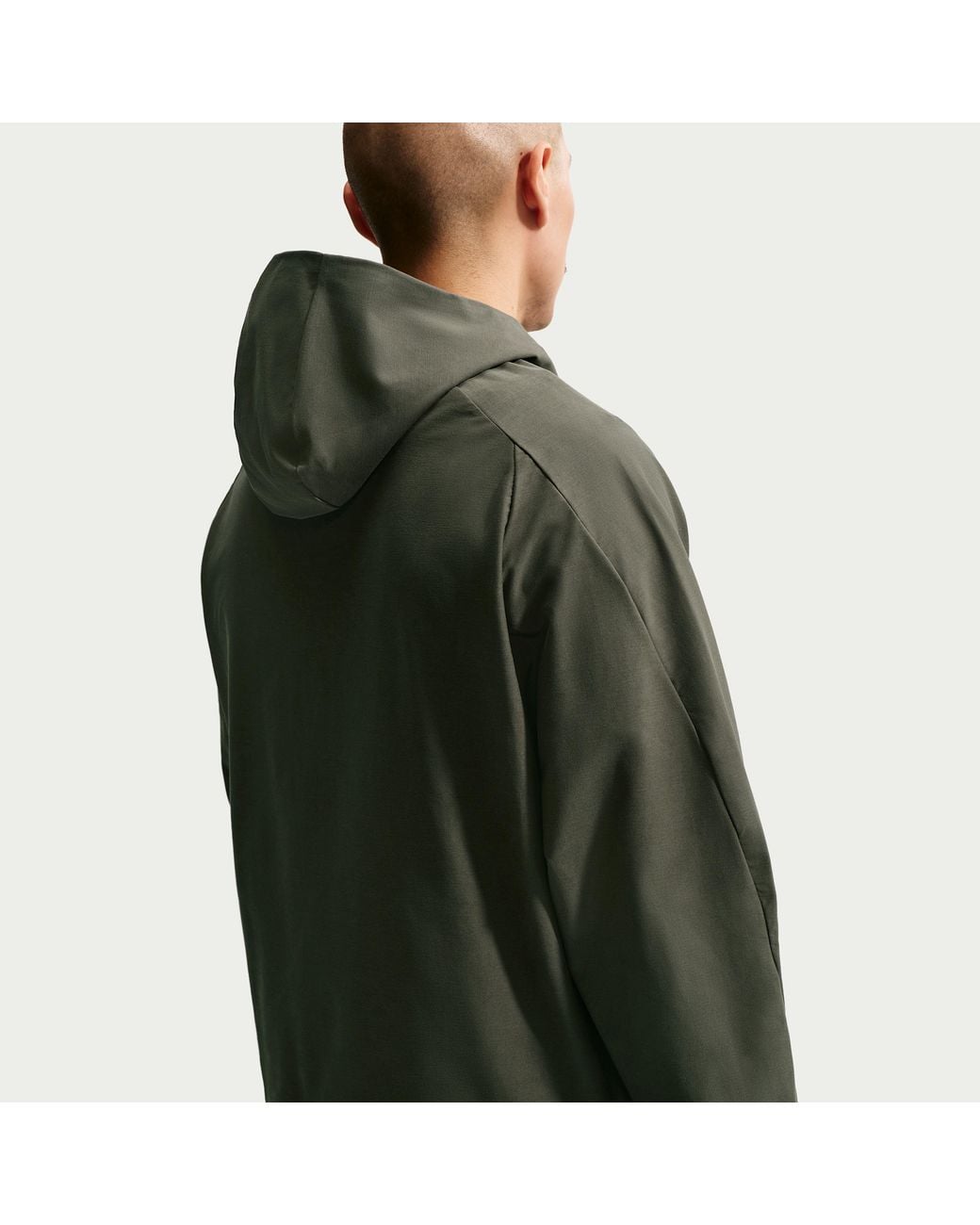 Nike Green Tech Shori Knit Full-Zip Windrunner Jacket for men