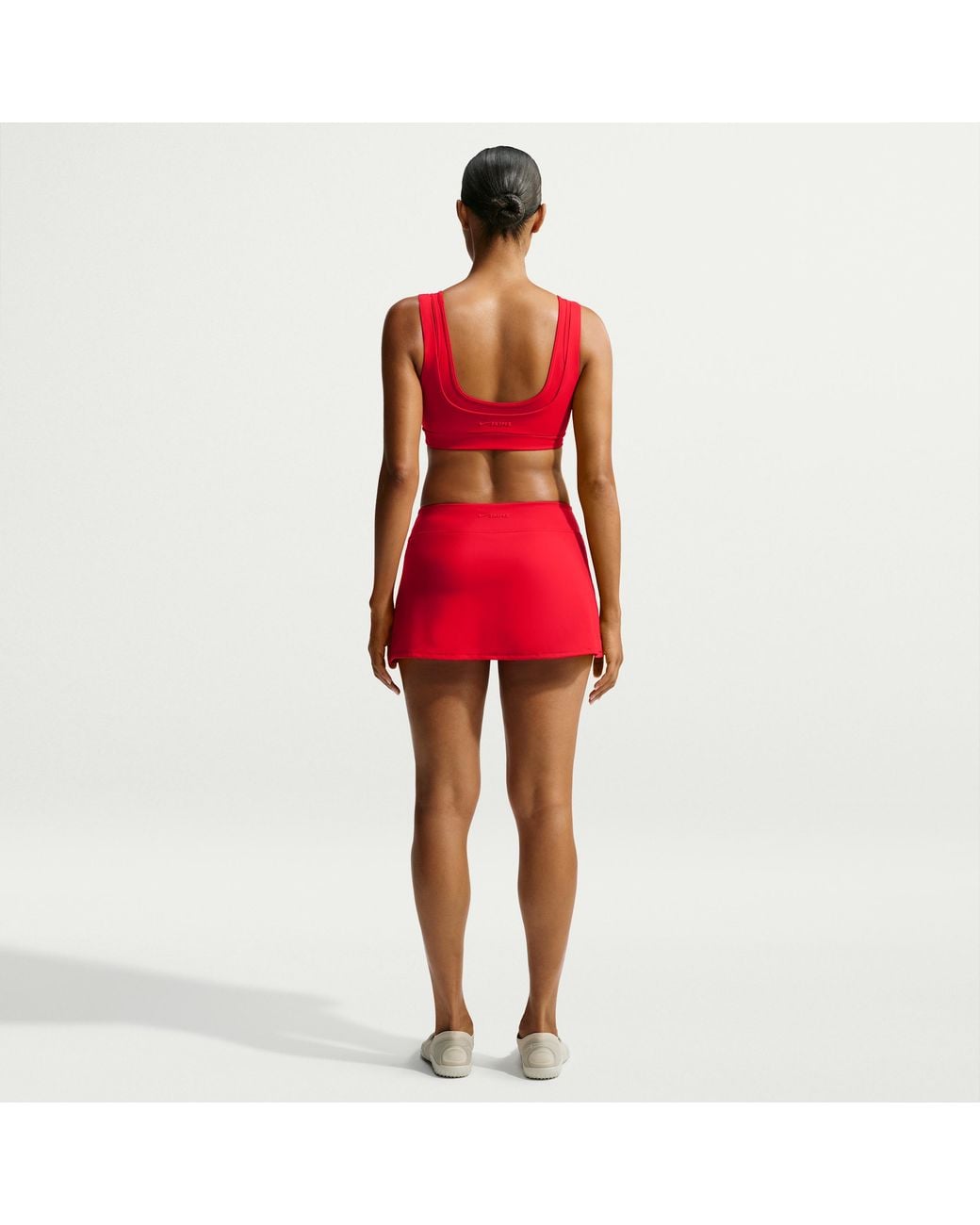 Nike Red Skims Matte Skort