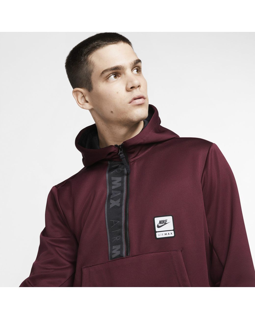 Nike Sportswear Air Max 1/2-zip Hoodie in Purple for Men | Lyst UK