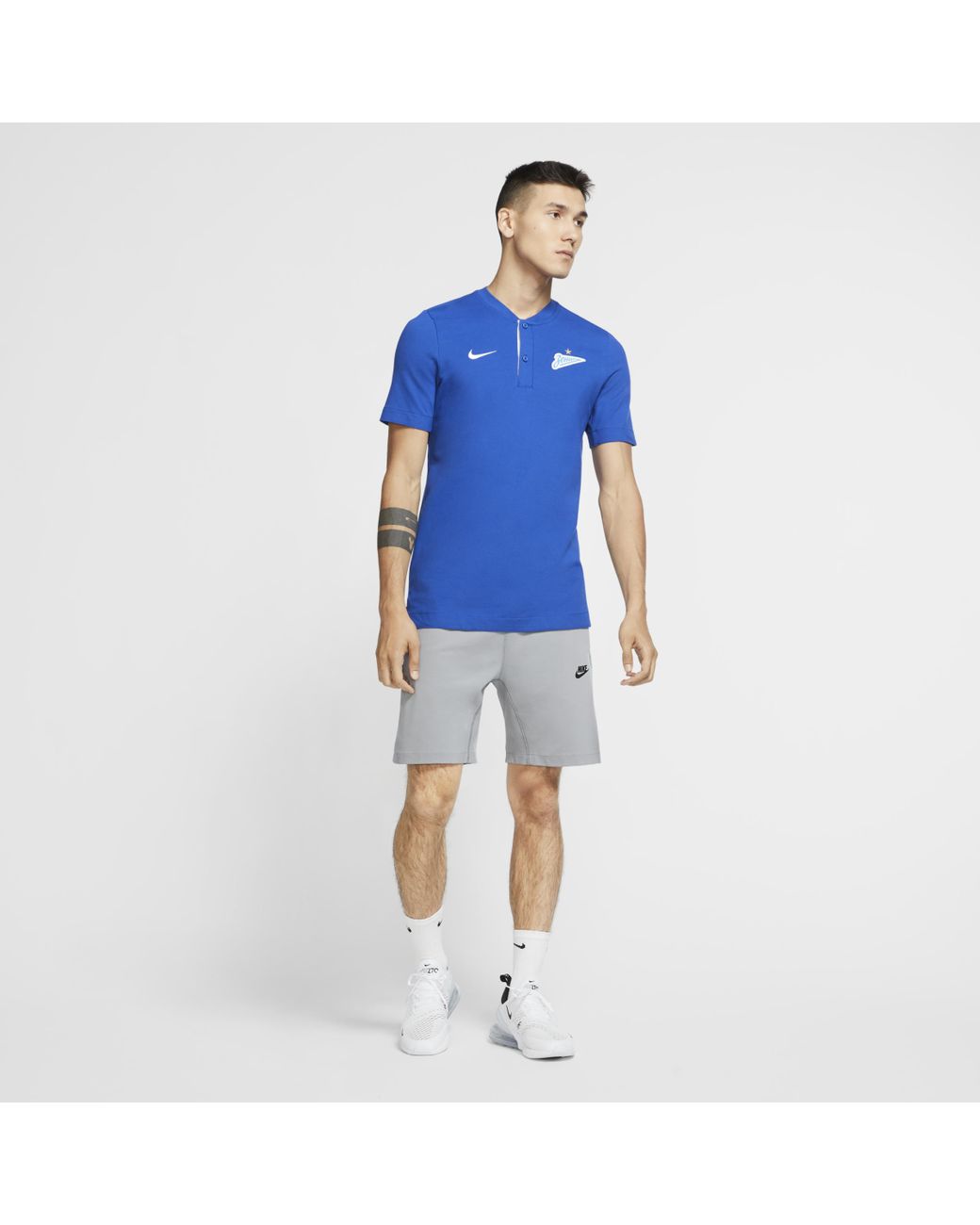 Polo Zenit San Pietroburgo da Uomo di Nike in Blu | Lyst