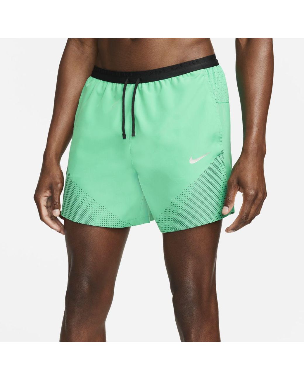 Nike Dri-fit Run Flex Stride 5" Brief-lined Running Shorts in Green for Men | Lyst