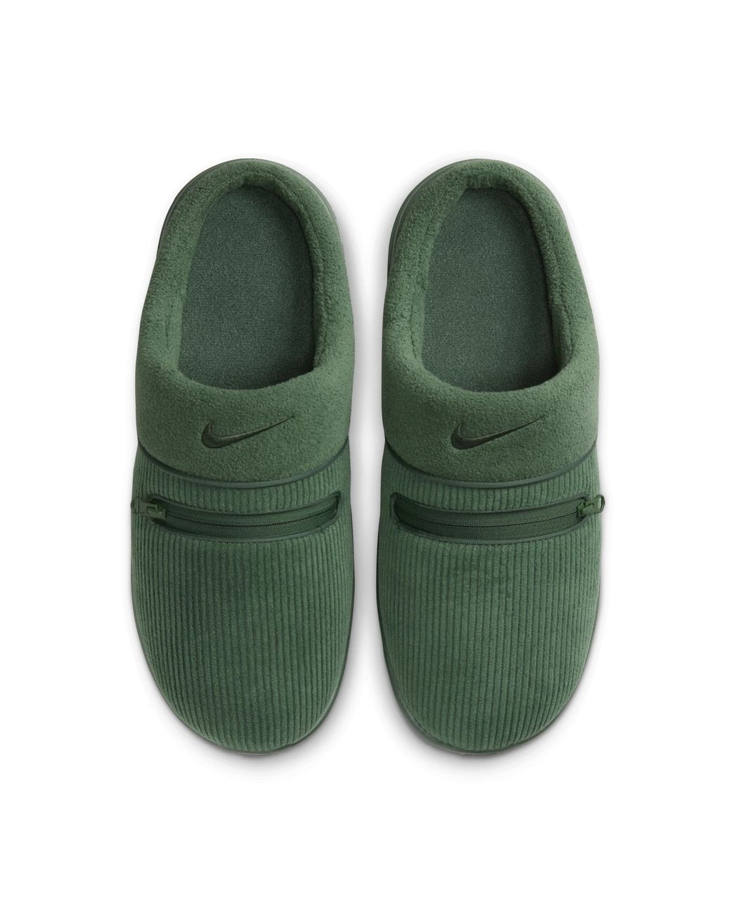 Nike Green Burrow Slippers for men