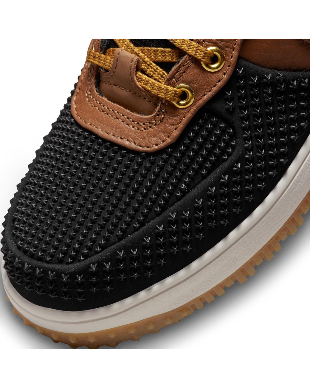 Nike Brown Lunar Force 1 Winterized Duckboots for men