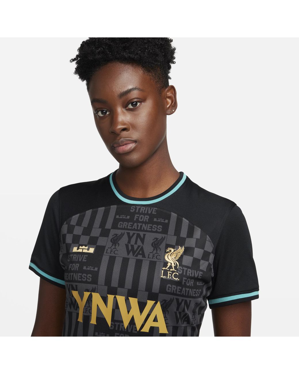Liverpool blackout football shirt sale