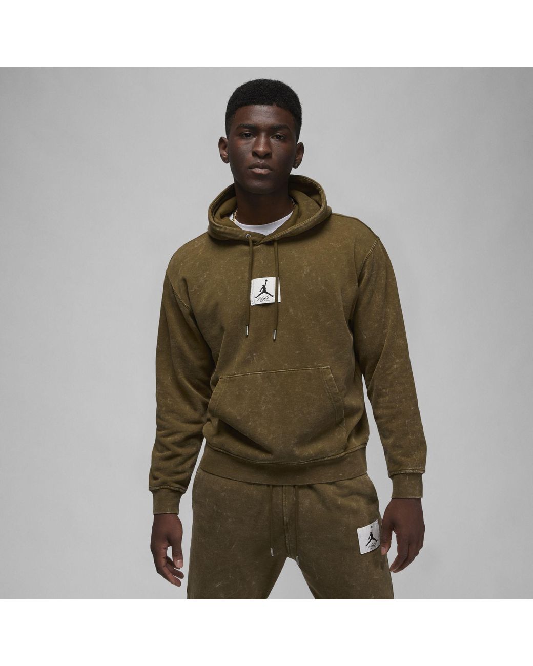 washed fleece hoodie nike