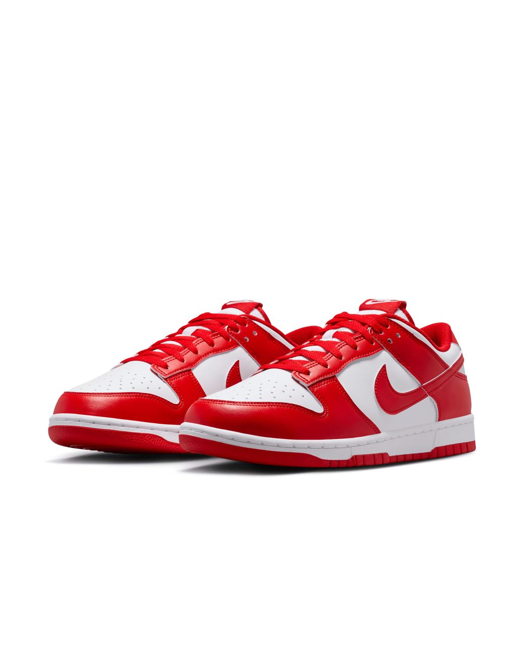 Nike Red Dunk Low Retro Shoes for men