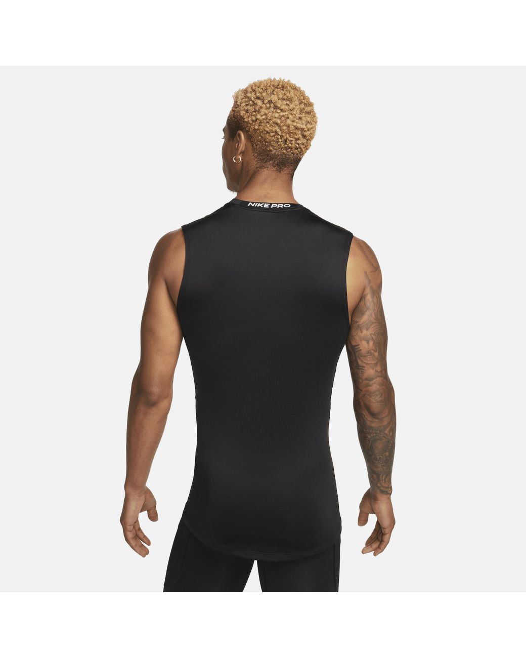 Nike Pro Dri-fit Tight Sleeveless Fitness Top 50% Recycled