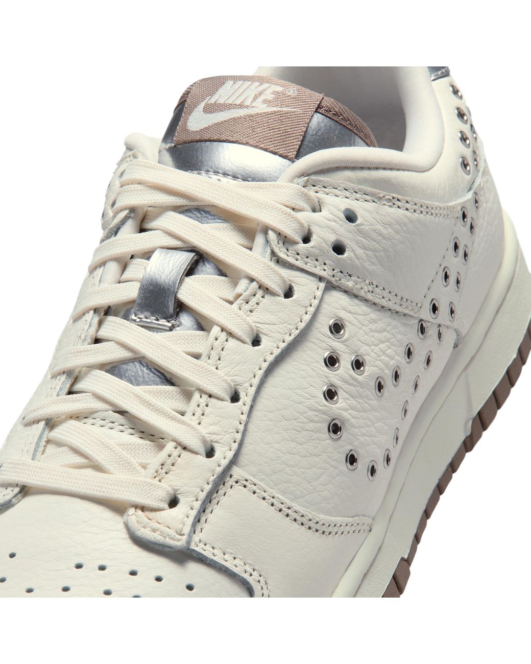 Nike White Dunk Low Shoes