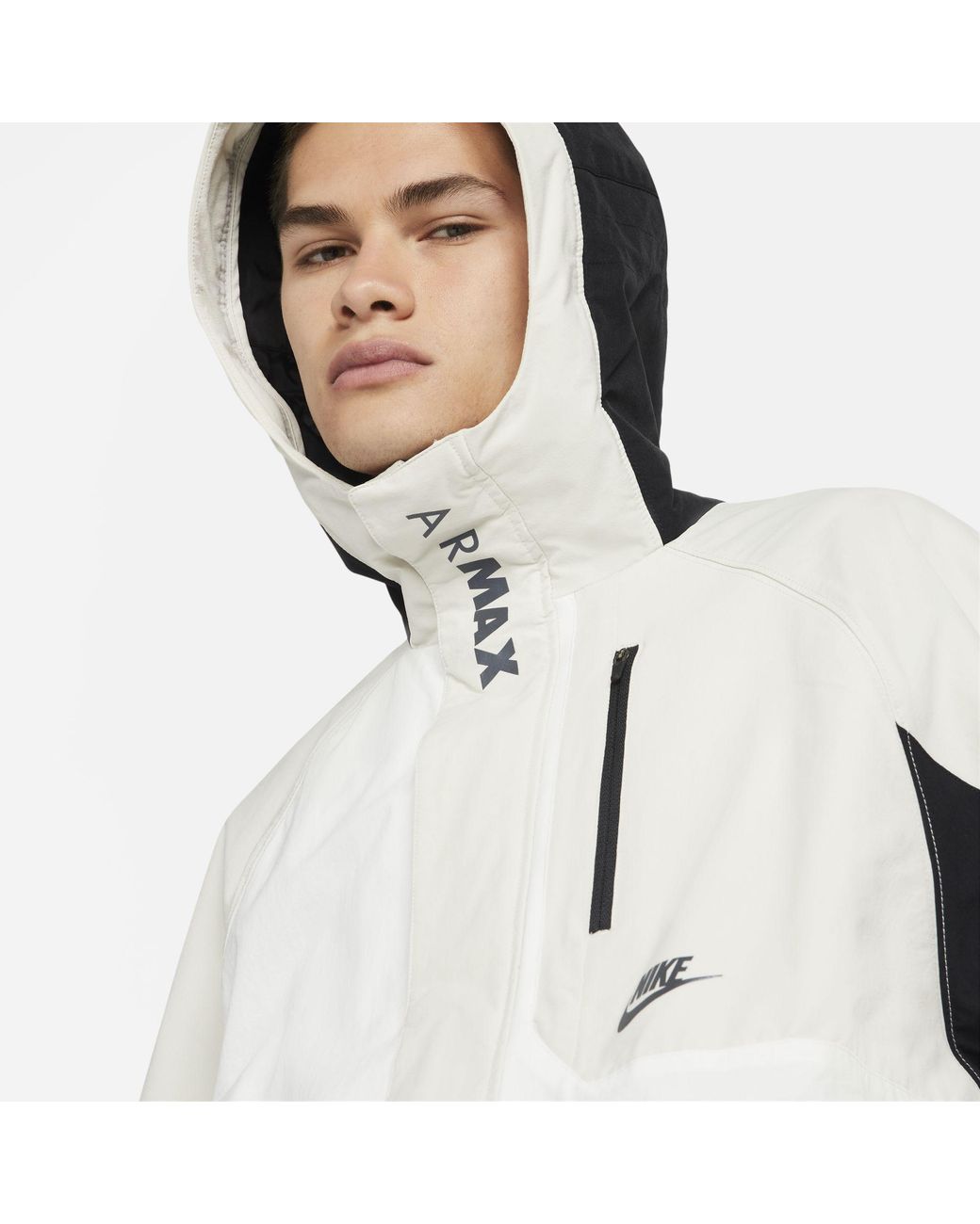 Nike Air Max Woven Jacket White for Men | Lyst Australia