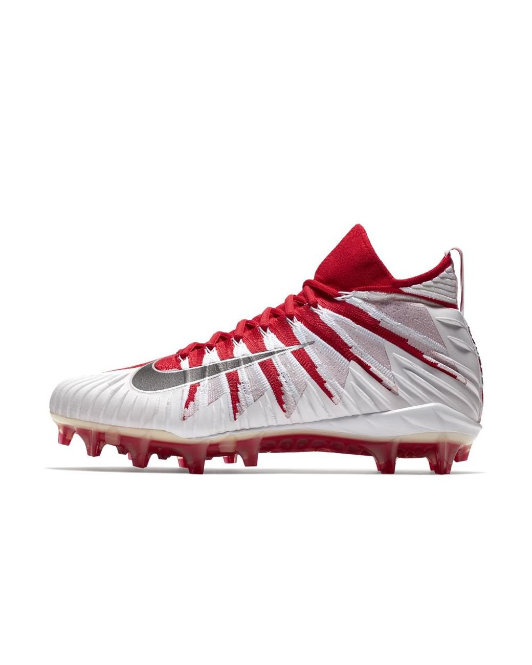 Nike Alpha Menace Elite Mid Men's Football Cleat in Red for Men | Lyst