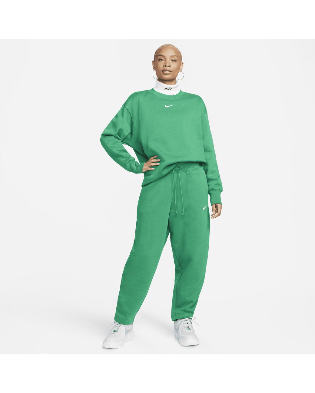 Nike Sportswear Phoenix Fleece High-Waisted Curve Sweatpants W