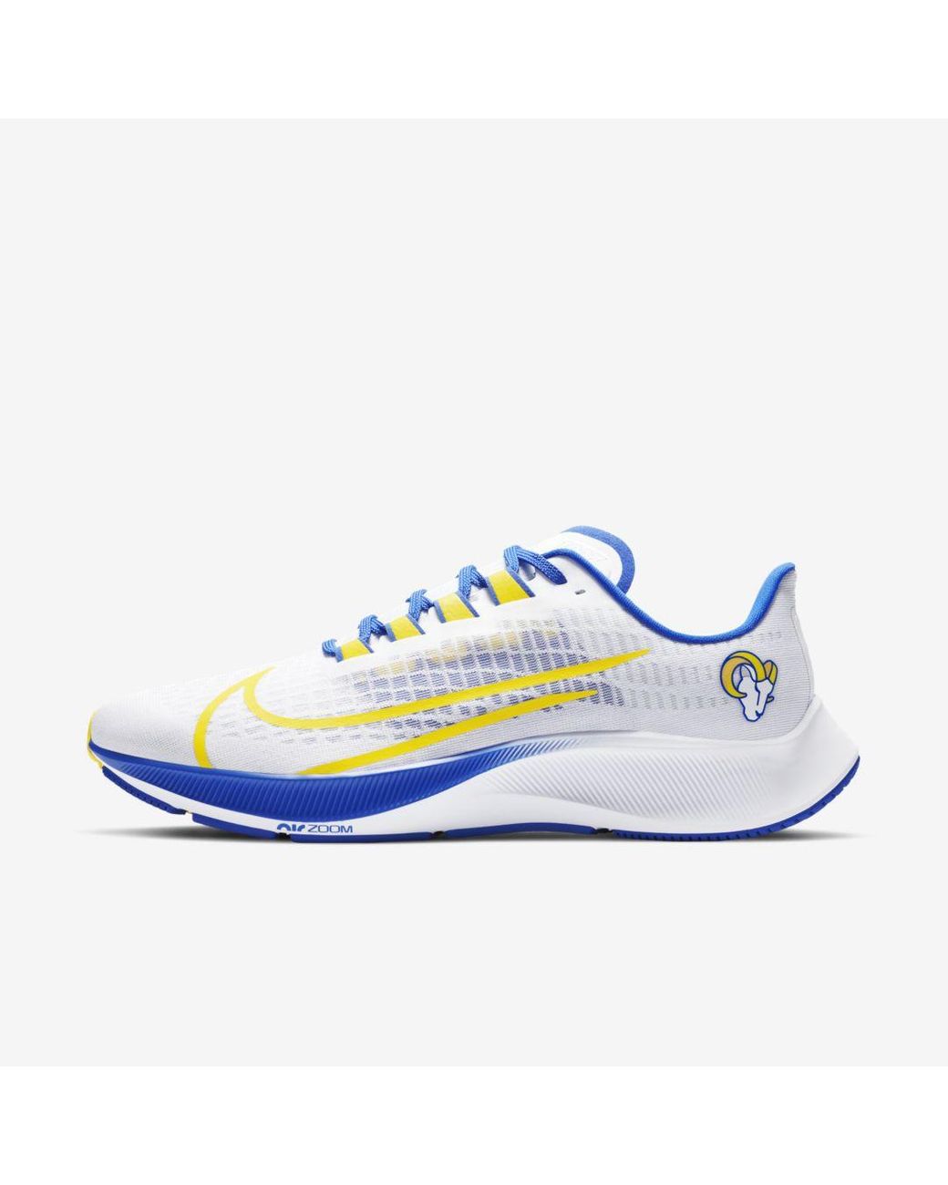 Nike Air Zoom Pegasus 37 (los Angeles Rams) Running Shoe (white) for Men |  Lyst