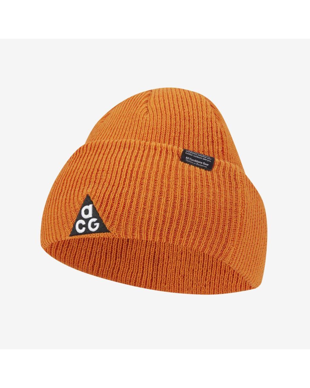 Nike Acg 3-in-1 Beanie (clay Orange 