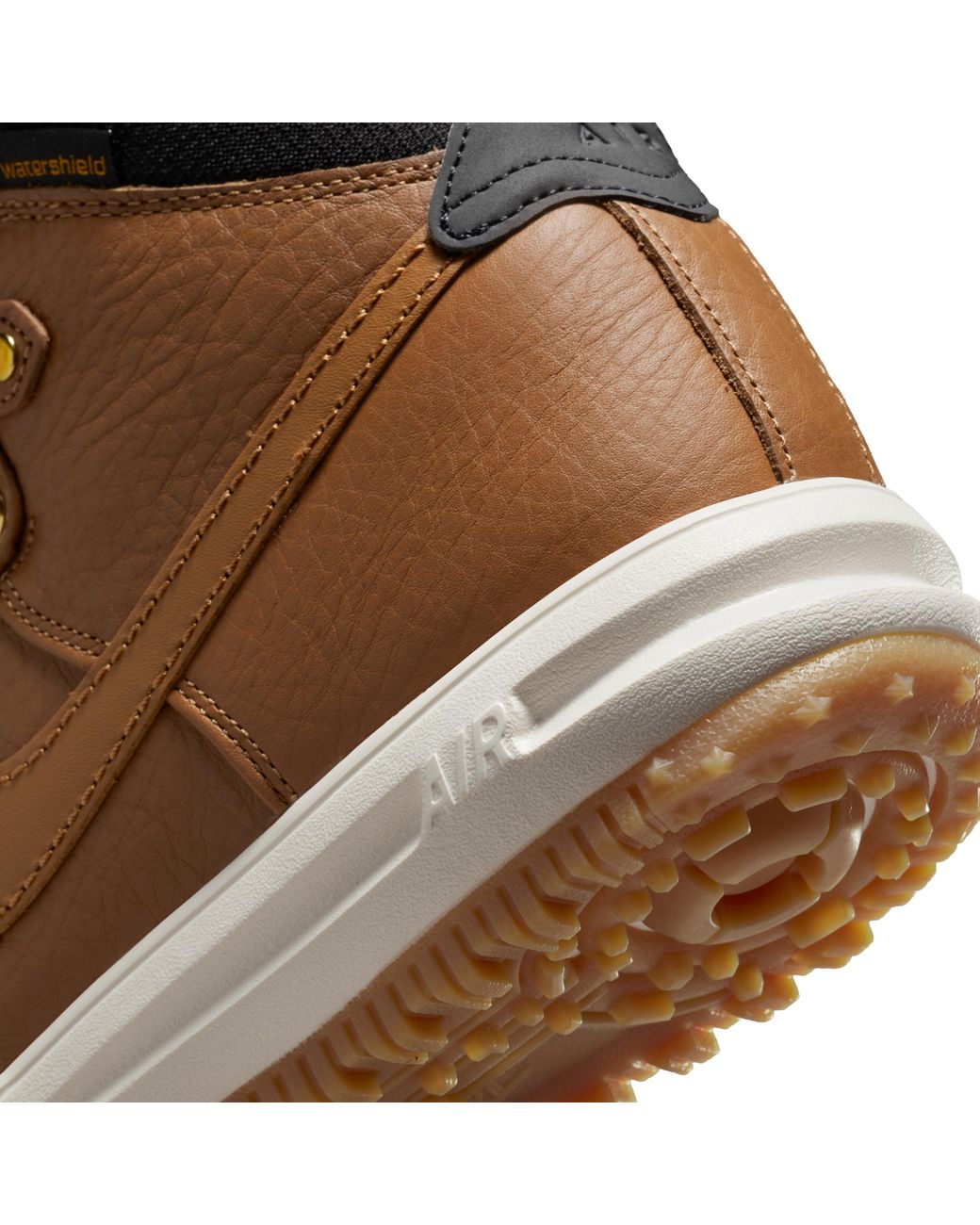 Nike Brown Lunar Force 1 Winterized Duckboots for men