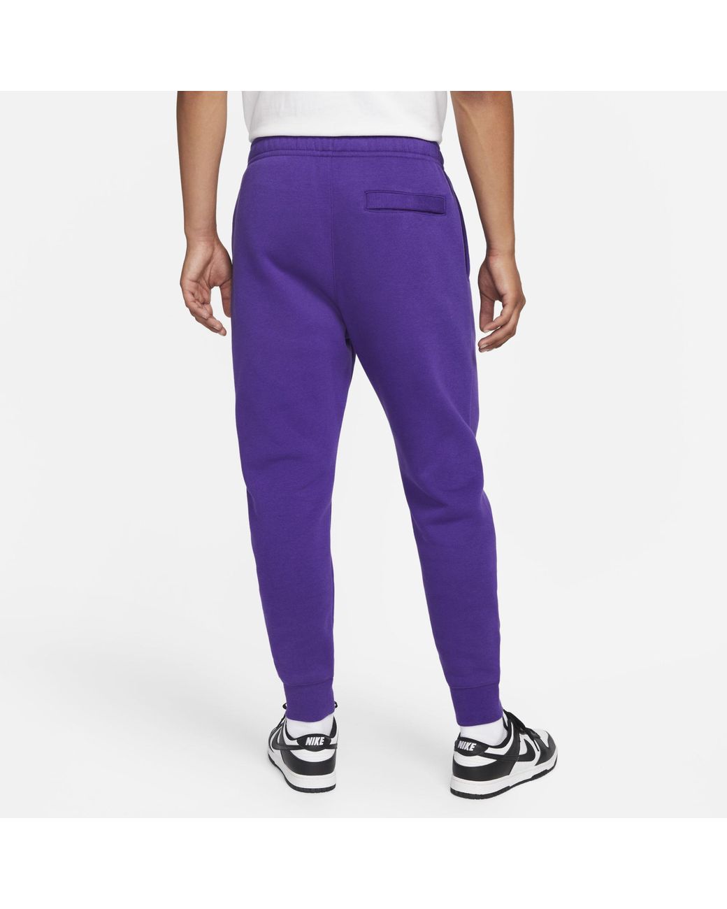 Nike Sportswear Club Fleece Joggers in Purple for Men | Lyst