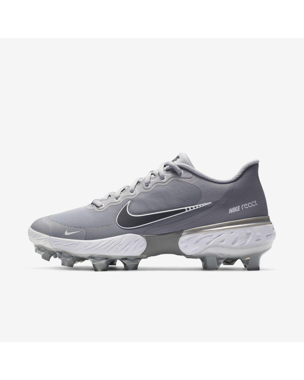 grey huarache baseball cleats