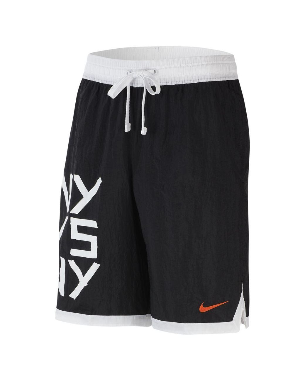 Nike " Throwback ""ny Vs. Ny"" Basketball Shorts in Black for Men | Lyst