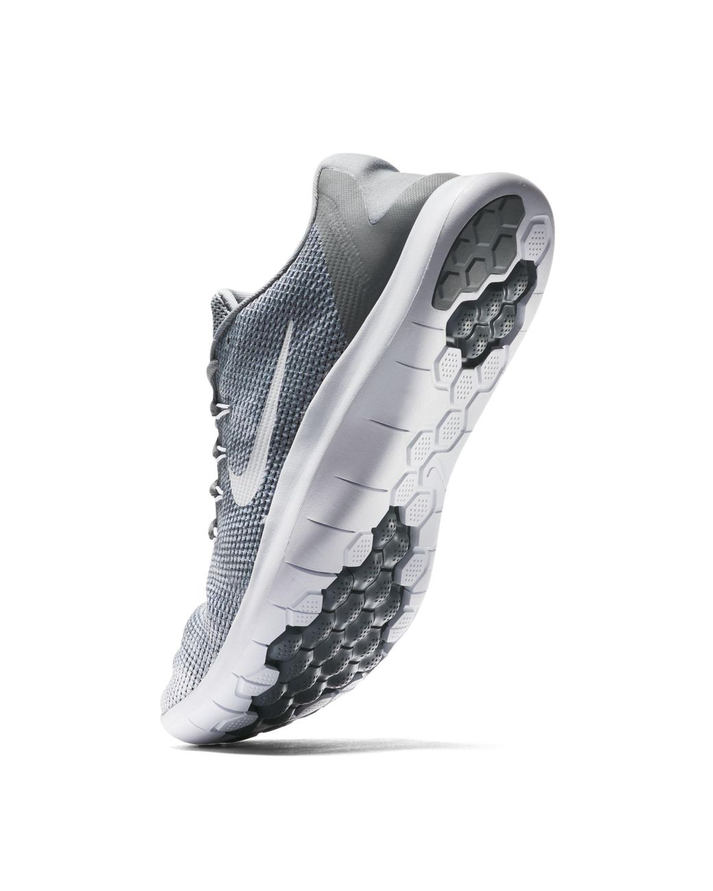Nike Flex 2018 Rn Running Shoe Grey in 