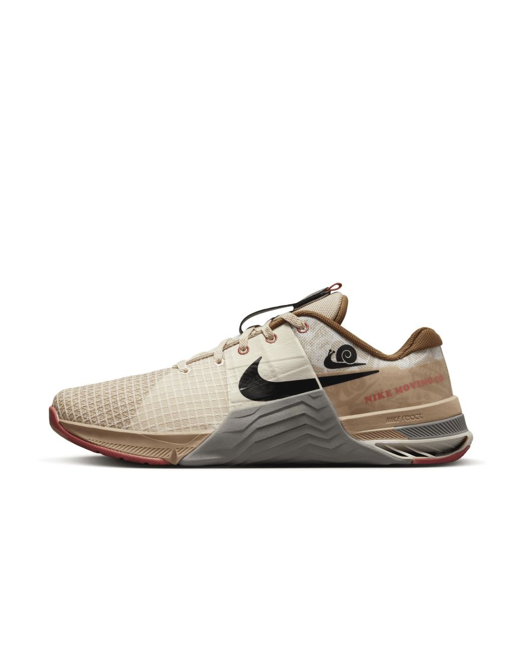 Nike men's metcon 4 training shoes - black/white/brown hot sale