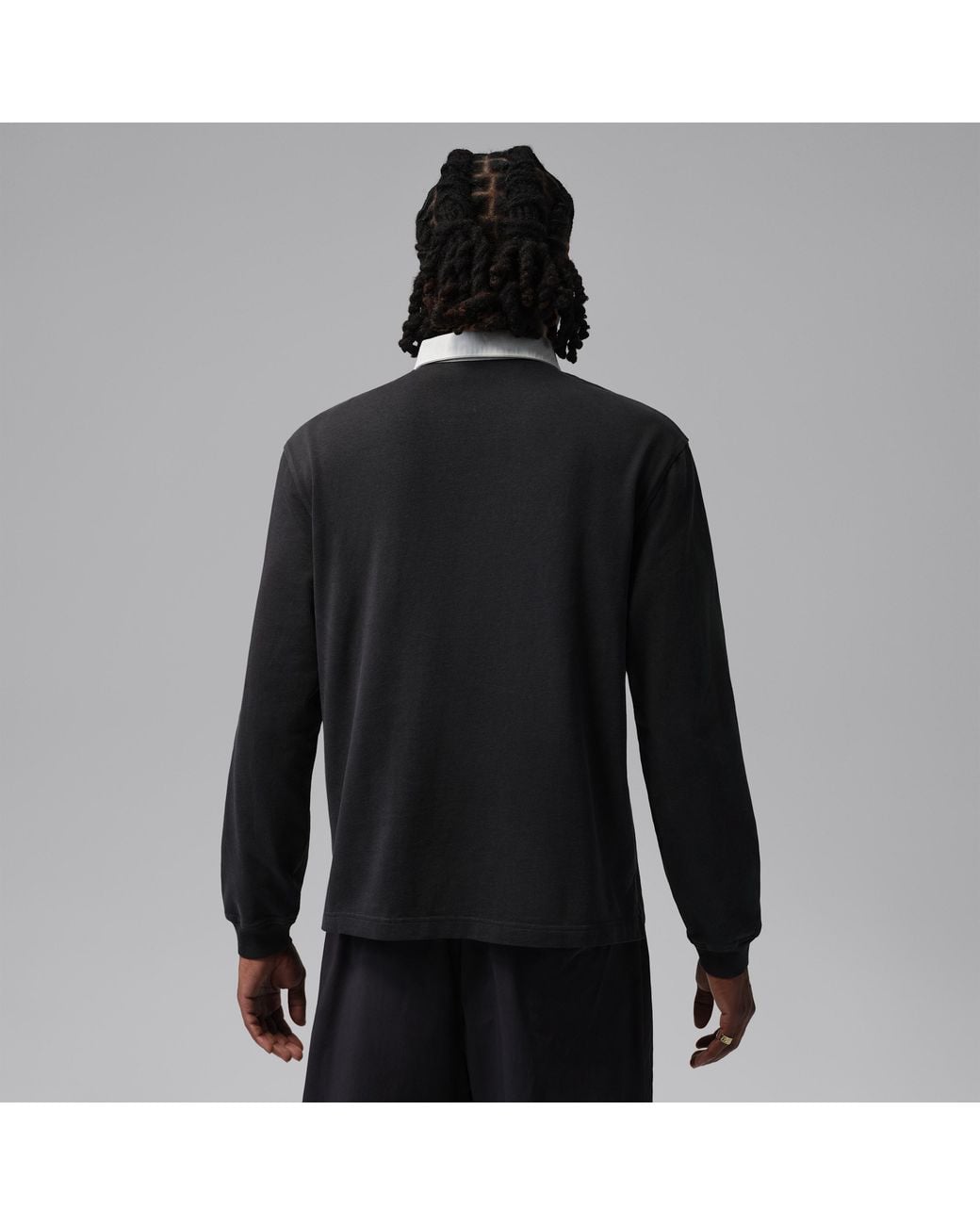 Nike Black Flight Essentials Rugby Top for men