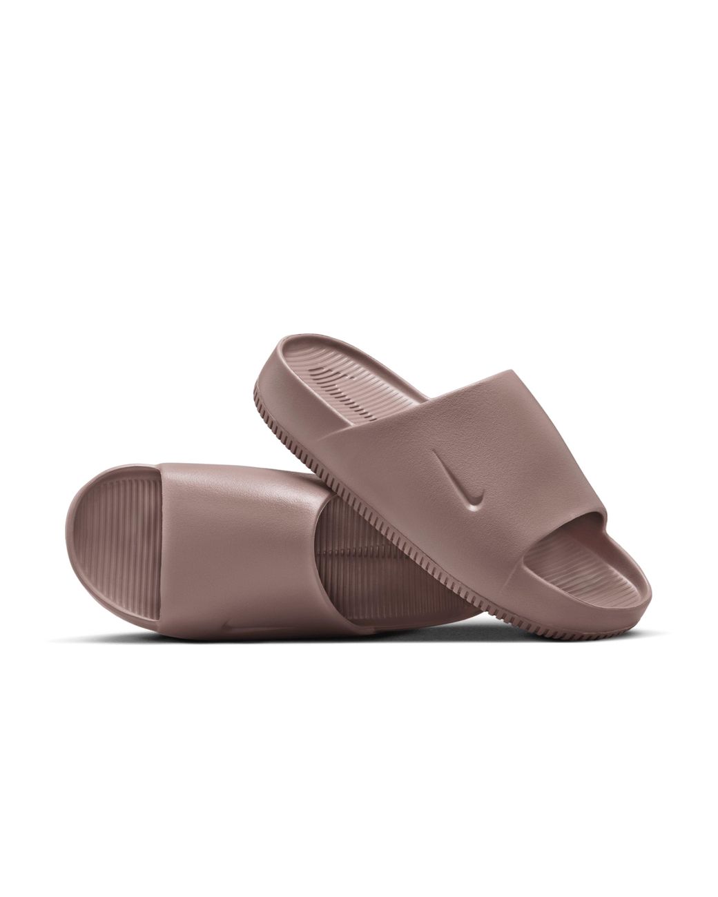 Nike benassi brown discount