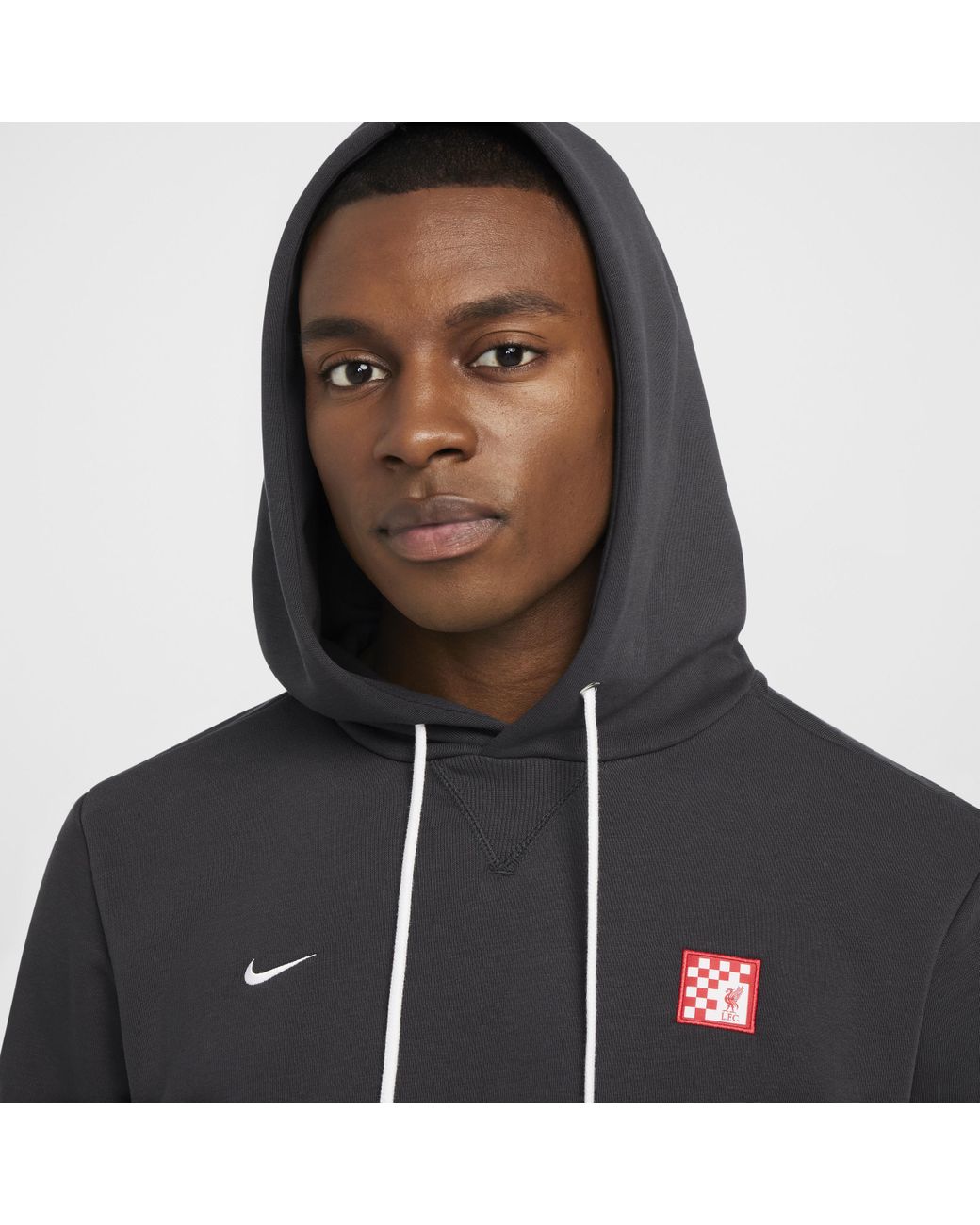 Nike grey dri fit hoodie new arrivals
