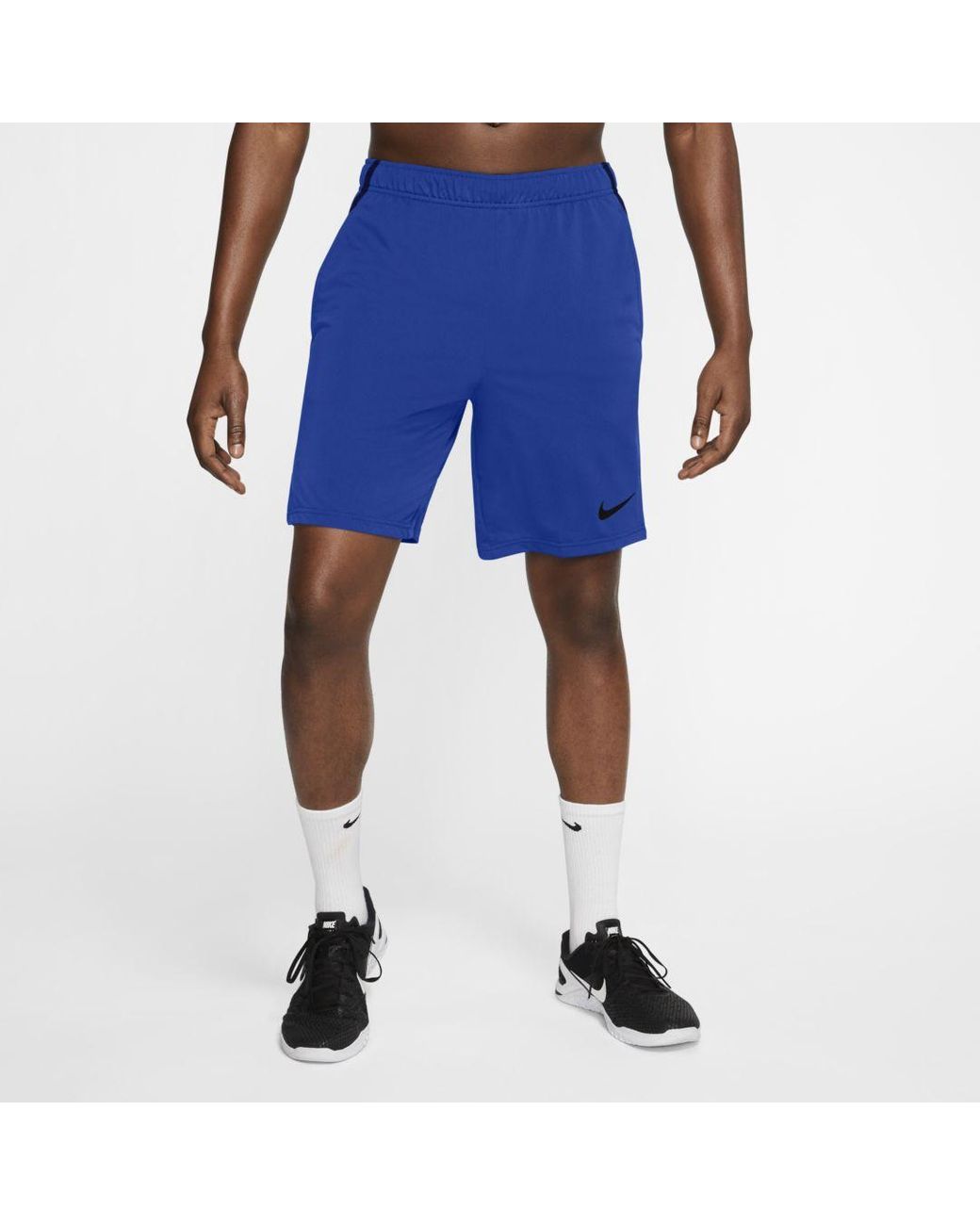 Nike Synthetic Dri-fit Training Shorts in Blue for Men - Lyst
