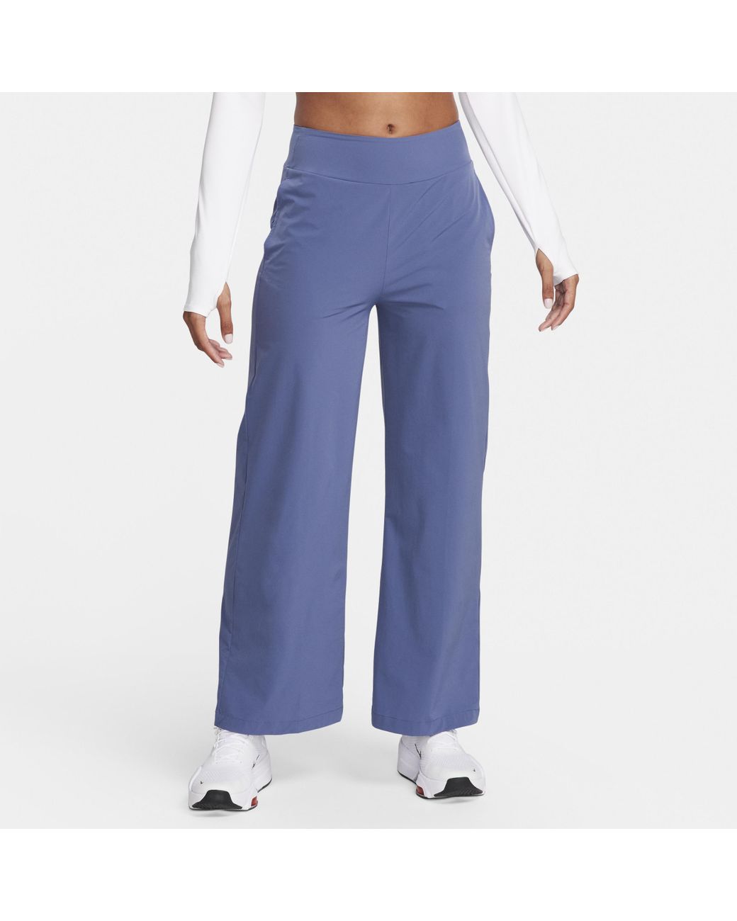 Nike dri fit wide leg cheap pants