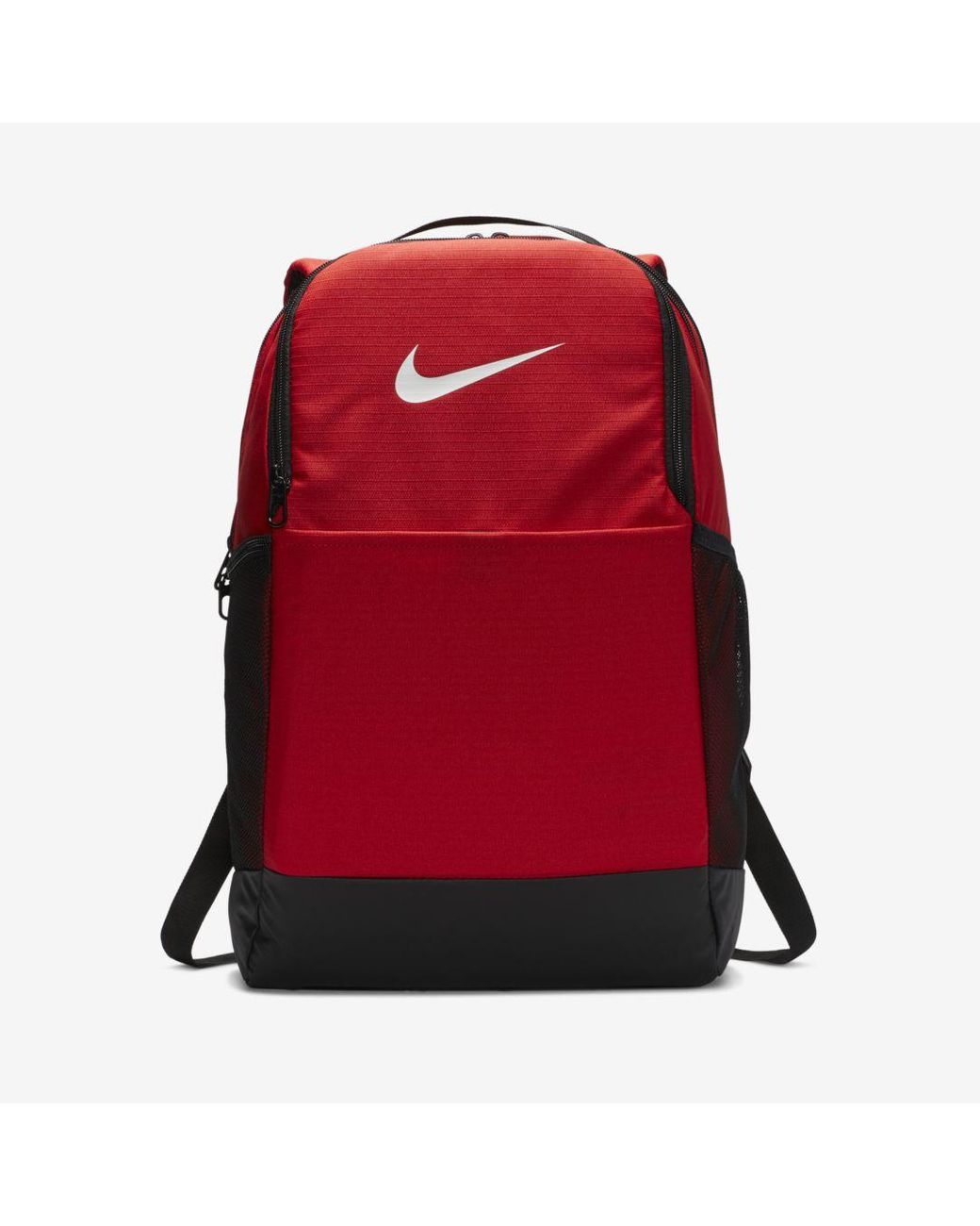 nike red brasilia backpack