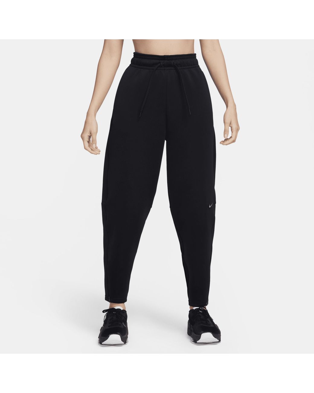 Nike Dri-fit Prima High-waisted 7/8 Training Pants in Black