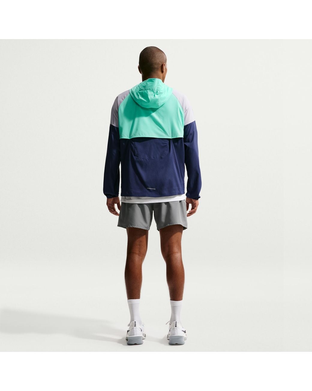 Nike Green Impossibly Light Windrunner Running Jacket for men