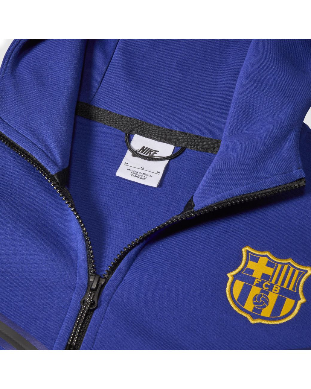 Fc barcelona top tech fleece hoodie