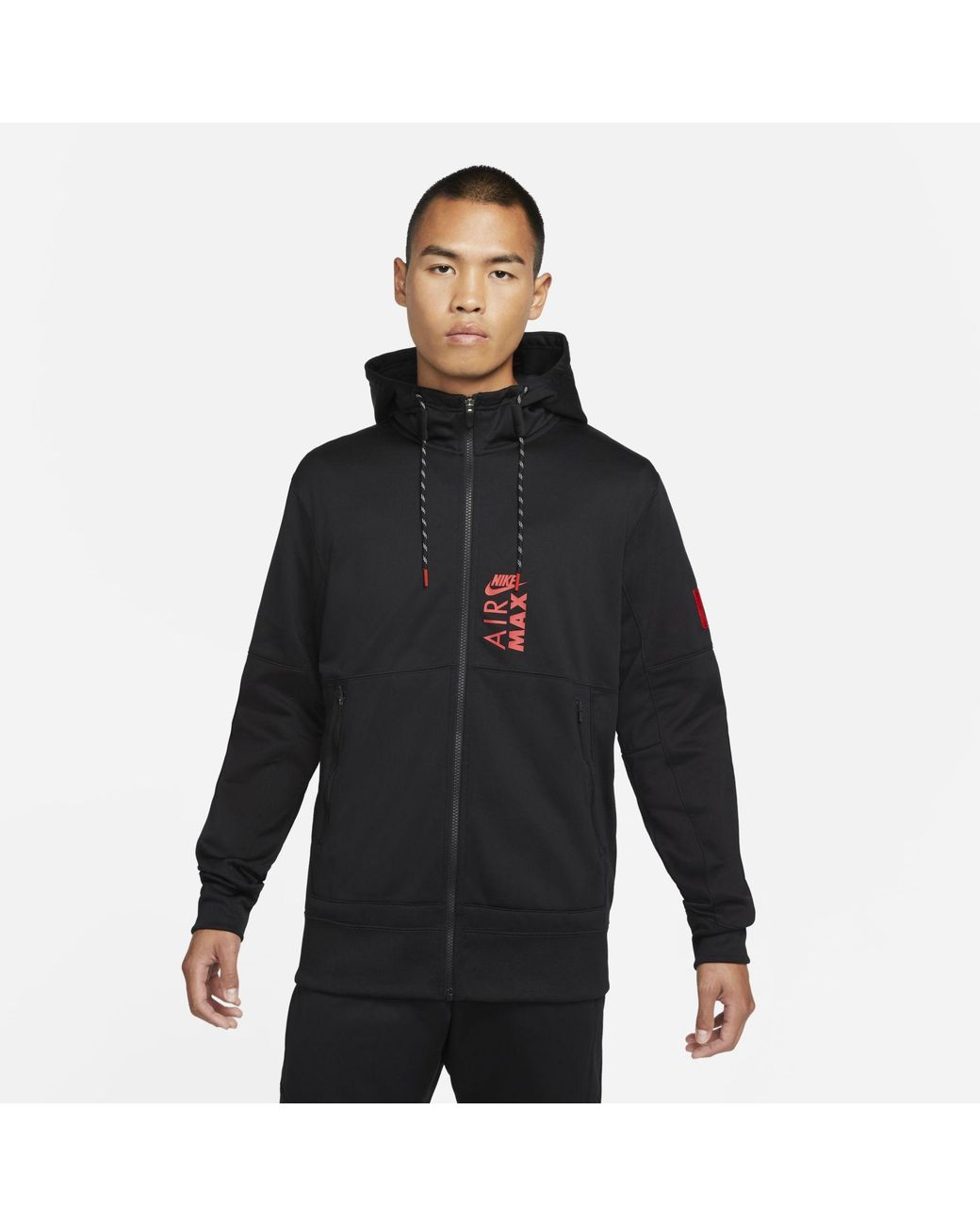 Nike Sportswear Air Max Fullzip Hoodie in Black for Men Lyst UK
