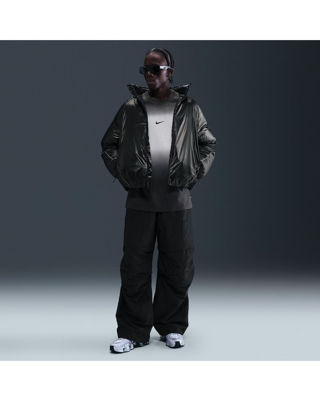 Nike Black Tech Bubble Jacket for men