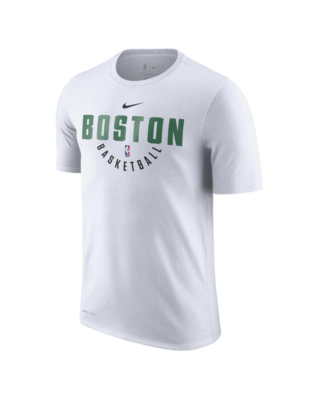 Nike Boston Celtics Dry Men's Nba T-shirt in White for Men | Lyst