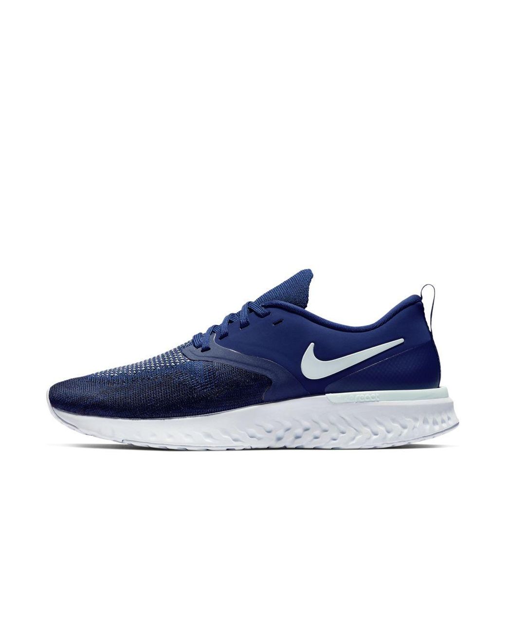 nike odyssey react flyknit blue
