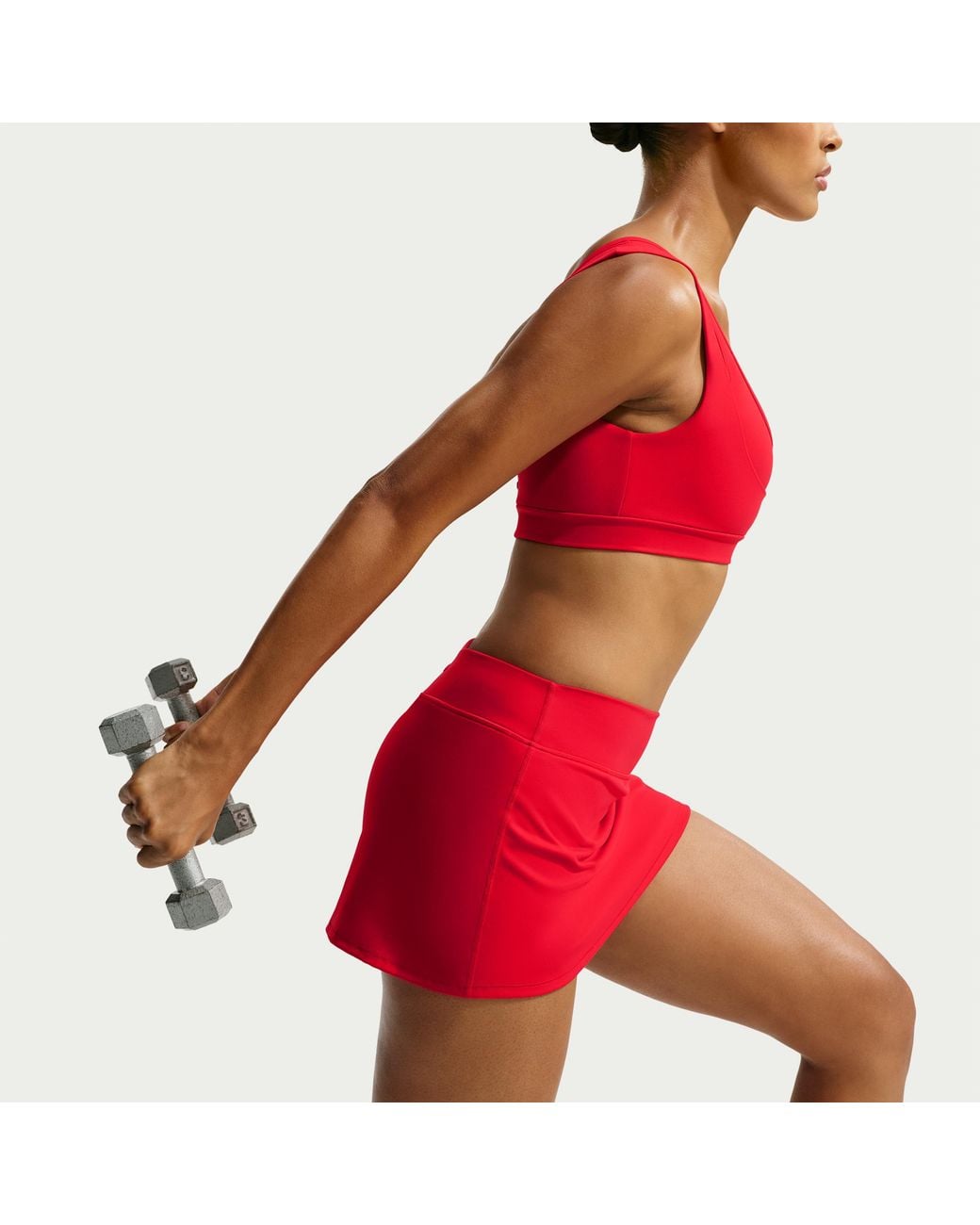 Nike Red Skims Matte Skort