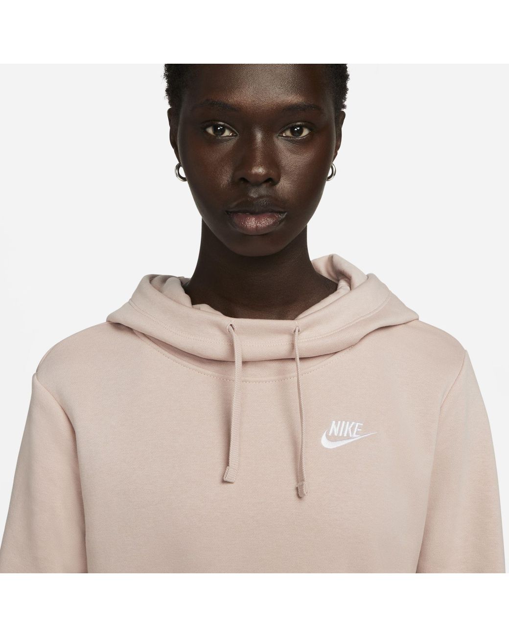 Nike Sportswear Club Fleece Funnel-neck Hoodie | Lyst