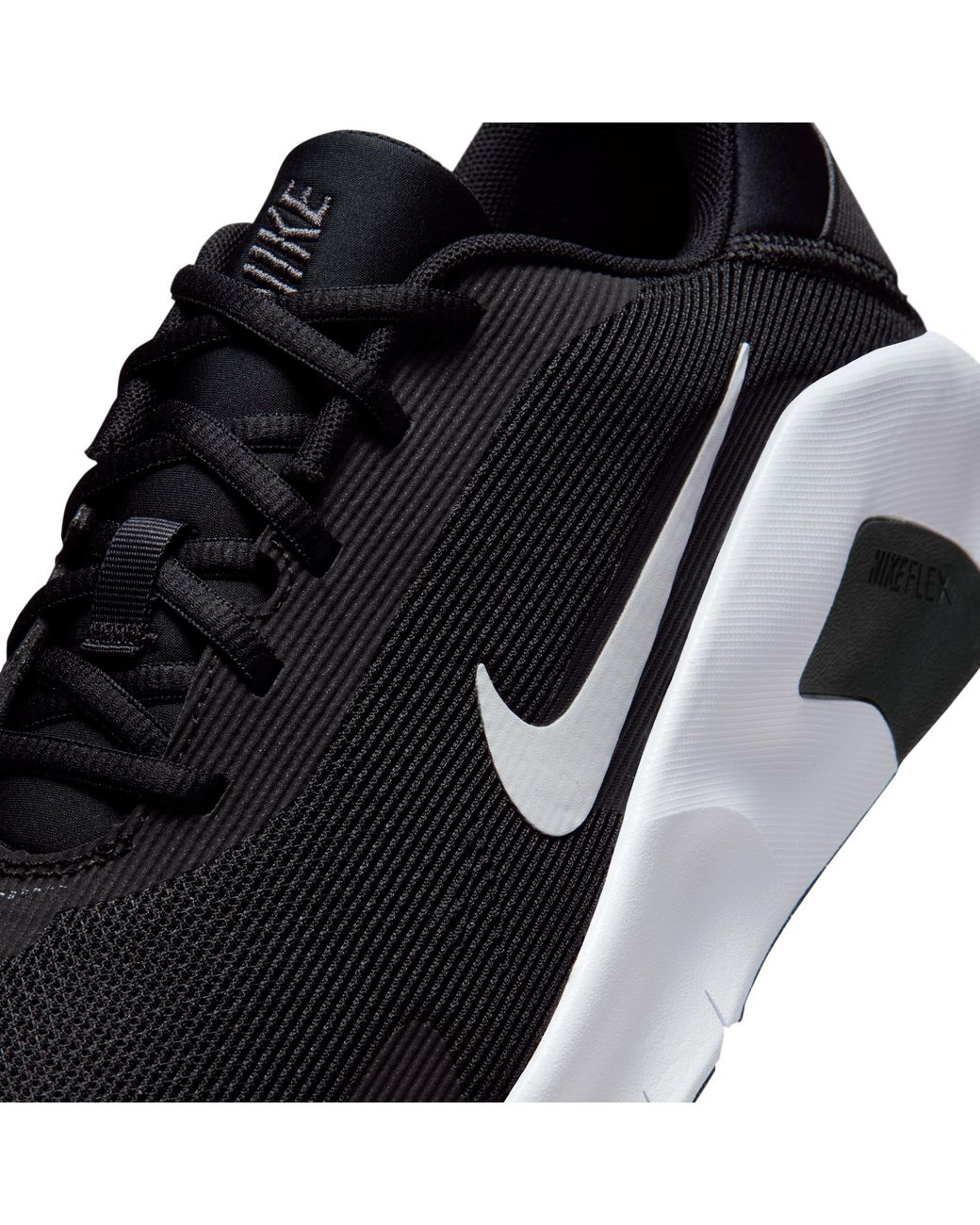 Nike Black Flex Train Workout Shoes (Extra Wide) for men
