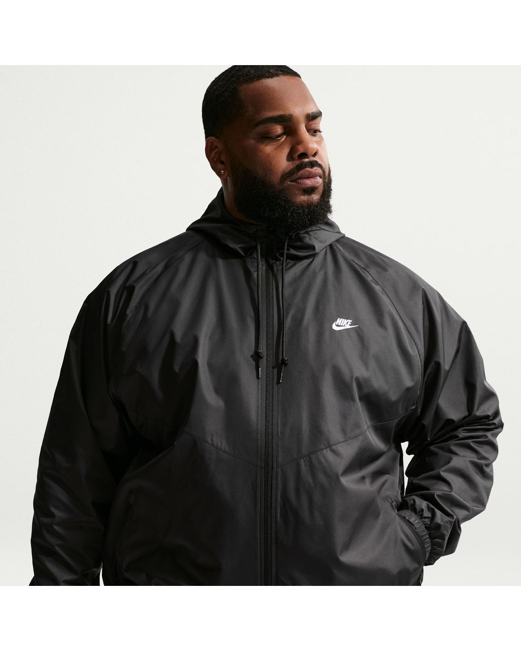 Nike Blue Windrunner Lined Jacket for men