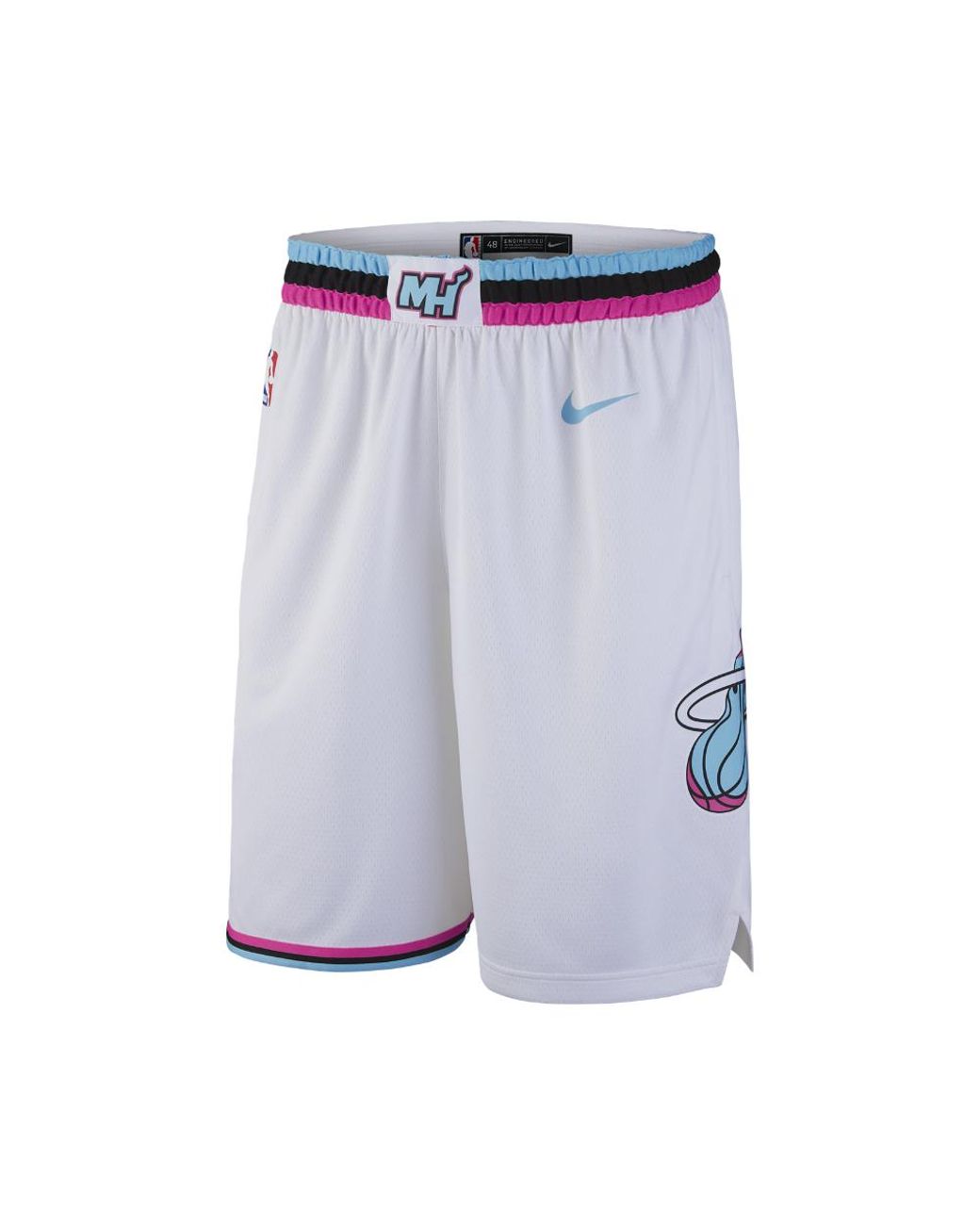 Miami Heat Nike 2019/20 City Edition Swingman Shorts - Blue