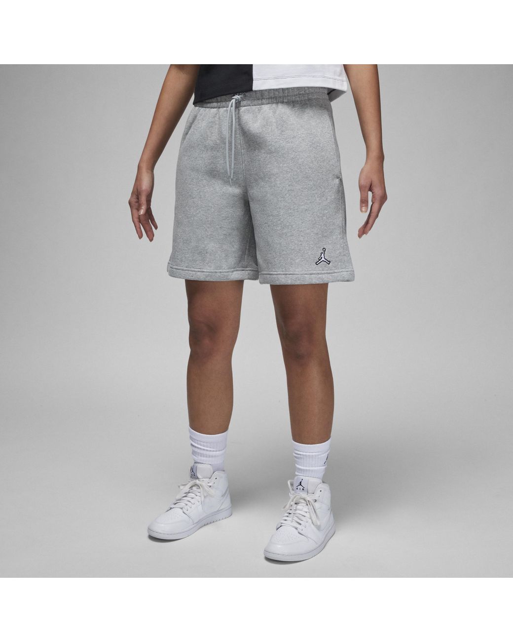 Gray jordan cheap shorts